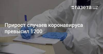 Прирост случаев коронавируса превысил 1200 - gazeta.uz - Узбекистан - Ташкент - Ташкентская обл.