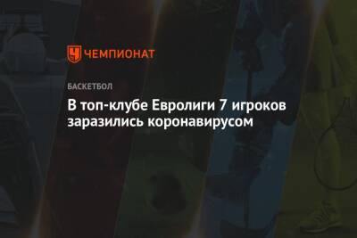 В топ-клубе Евролиги 7 игроков заразились коронавирусом - championat.com