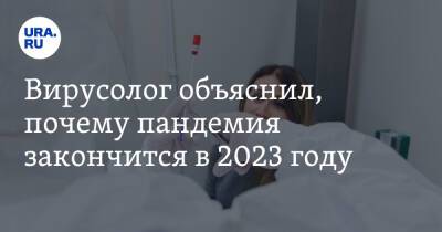 Анатолий Альтштейн - Вирусолог объяснил, почему пандемия закончится в 2023 году - ura.news - Россия