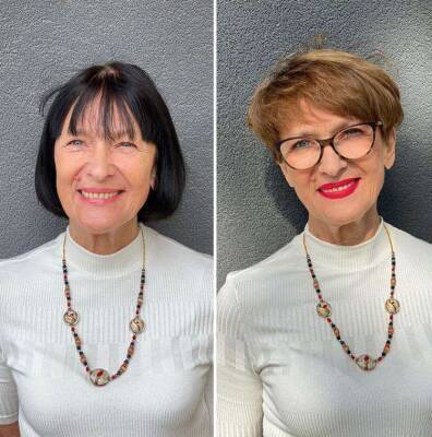 Парикмахер показала, как меняются женщины при помощи новых причесок - goodnews.ua