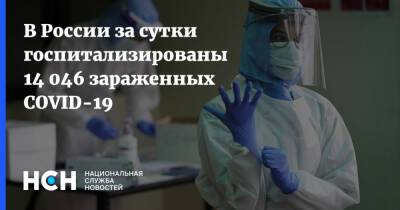 В России за сутки госпитализированы 14 046 зараженных COVID-19 - nsn.fm - Россия