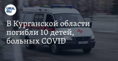 В Курганской области погибли 10 детей, больных COVID - ura.news - Курганская обл.