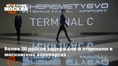Более 30 рейсов задержали и отменили в московских аэропортах - vm.ru - Москва - Стамбул - Таиланд