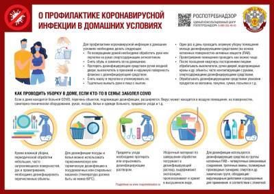 Роспотребнадзор рассказал о профилактике коронавирусной инфекции в домашних условиях - 7info.ru - Рязанская обл.
