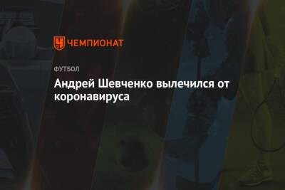 Андрей Шевченко - Андрей Шевченко вылечился от коронавируса - championat.com - Украина - Италия - Мадрид