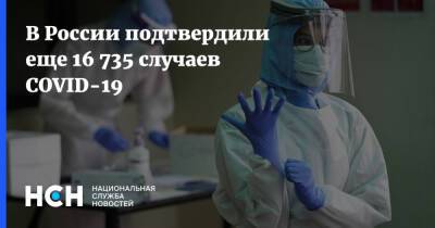 В России подтвердили еще 16 735 случаев COVID-19 - nsn.fm - Россия
