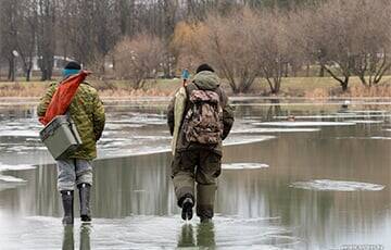 Зачем белорусы идут на опасный лед и ловят рыбу в +4? - charter97.org - Белоруссия