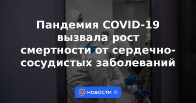 Пандемия COVID-19 вызвала рост смертности от сердечно-сосудистых заболеваний - news.mail.ru - Бразилия