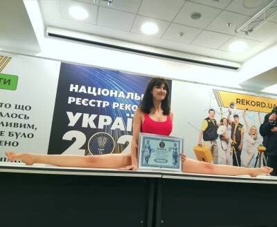 Анастасия Волочкова - Украинка установила рекорд по длине ног в шпагате: обошла даже Волочкову - vchaspik.ua - Россия - Украина - Киев - Полтава