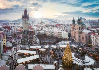 Организаторы показали главную рождественскую ёлку Праги - vinegret.cz - Прага - Чехия