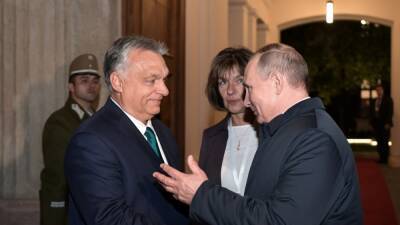 Владимир Путин - Виктор Орбан - Орбан пообещал Путину "сотрудничать в течение долгих лет" - svoboda.org - Россия - Москва - Украина - Сша - Иран - Евросоюз - Венгрия - Президент