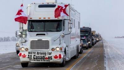«Конвой свободы»: Акция протеста дальнобойщиков в Канаде продолжается - enovosty.com - Сша - Канада - Оттава