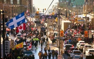 Джастин Трюдо - Протесты в Канаде: власти впервые применили закон о ЧС - korrespondent.net - Украина - Канада - Оттава