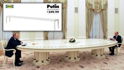 Владимир Путин - Семь метров в длину: весь мир смеется над «коронавирусным» столом Путина - germania.one - Франция - Германия - Сочи