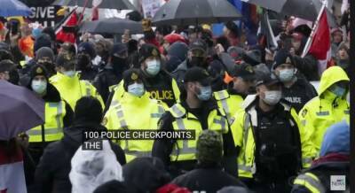 Джастин Трюдо - Полиция Оттавы начала зачистку города от протестующих - eadaily.com - Канада - Оттава