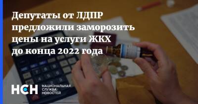 Ярослав Нилов - Депутаты от ЛДПР предложили заморозить цены на услуги ЖКХ до конца 2022 года - nsn.fm - Россия