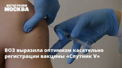 Мелита Вуйнович - Максим Скулачев - ВОЗ выразила оптимизм касательно регистрации вакцины «Спутник V» - vm.ru - Россия