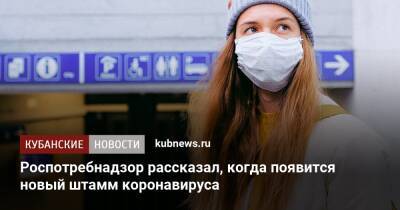Наталья Пшеничная - Роспотребнадзор рассказал, когда появится новый штамм коронавируса - kubnews.ru - Россия