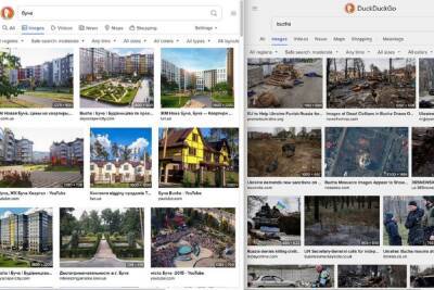 В поисковиках Bing и DuckDuckGo не отображаются жуткие кадры из Бучи при запросе кириллицей - itc.ua - Украина - Сша