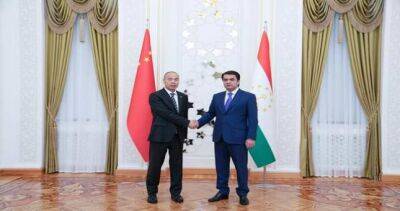 Председатель города Душанбе Рустами Эмомали встретился с послом Китая в Таджикистане Цзи Шумином - dialog.tj - Китай - Таджикистан - Душанбе