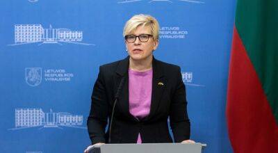 Ингрида Шимоните - Агне Билотайте - Премьер-министр Литвы: сплотив ряды, мы выдержим энергетические вызовы, которые ждут нас зимой - obzor.lt - Вильнюс - Литва