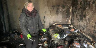 Все обгорело. В Киеве мать и две ее дочери остались без жилья из-за ракетной атаки РФ - nv.ua - Россия - Украина - Киев