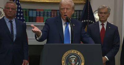 Дональд Трамп - Роберт Кеннеди - Роберт Ф.Кеннеди - Трамп заявил, что парацетамол вызвает аутизм, но ученые это опровергают (видео) - focus.ua - Украина - Сша - Куба - штат Калифорния